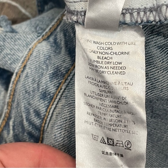 We The Free Maggie Mid Rise Distressed Short in Kiss Me Wash Boho Bohemian 25 - Picture 14 of 15